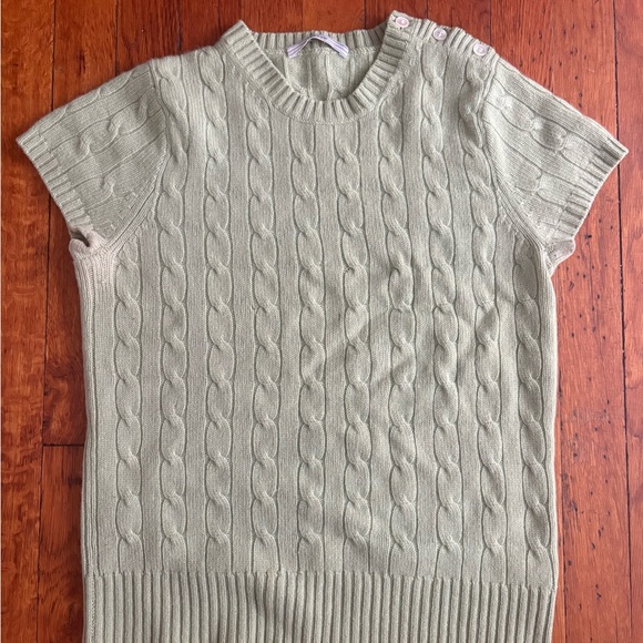 J. Crew Sweaters - J.Crew Women's Cable Knit Sweater - Avocado Green medium